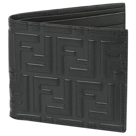 mens fendi wallet|fendi men's long wallet.